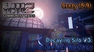 Flood Escape 2 Community Maps  Decaying Silo V3 Midnight Warfare Crazy [upl. by Cleodell955]