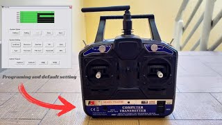 FlySky CT6B Transmitter Programing  Setup  Default setting [upl. by Ahsoyek476]