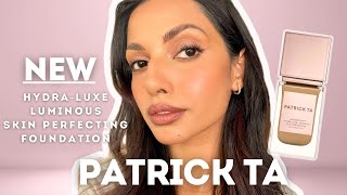 PATRICK TA Major Skin HydraLuxe Luminous Skin Perfecting Foundation  MediumBrownOlive Skin [upl. by Macdonell]