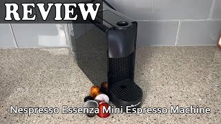 Breville Nespresso Essenza Mini Espresso Machine REVIEW [upl. by Arola]