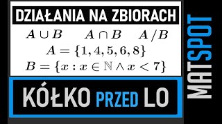 Działania na zbiorach [upl. by Nyleda]