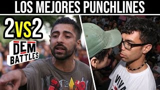 Las MEJORES RIMAS DEM BATTLES 2vs2 2019  DEM Duplas I 14012019 [upl. by Ynot]