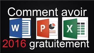 Activer office de 2016 free [upl. by Stargell864]