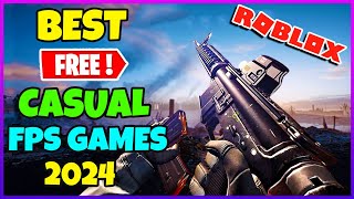 BEST Free FPS Games to play When You are Bored Roblox FPS [upl. by Simpson428]