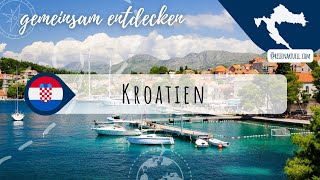 Urlaubsland Kroatien 🇭🇷 – Nationalparks historische Städte und Inselidylle 🏖️ [upl. by Domph]