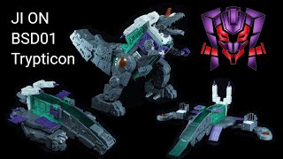 JI ONE BSD01 Trypticon mini Legends Scale [upl. by Ainorev]