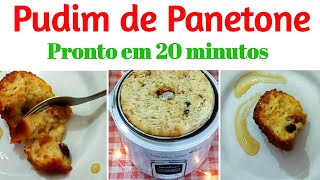 PUDIM DE PANETONE  Receita para Natal 🎅 • Madame Arica [upl. by Ybloc86]