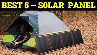 Top 5 Best Solar Panel In 2024 [upl. by Tallu]