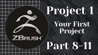 ZBrush  Full Training Course  Project 1  Lesson 811  Dynamesh [upl. by Grimbald]