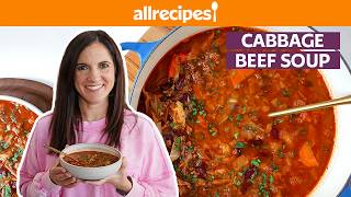 How to Make Cabbage Beef Soup  Get Cookin  Allrecipes [upl. by Adnarram442]