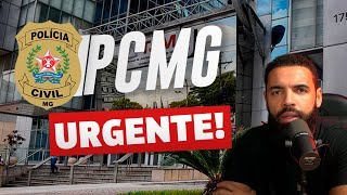 Urgente Concurso da PCMG Retomado [upl. by Nivlad662]