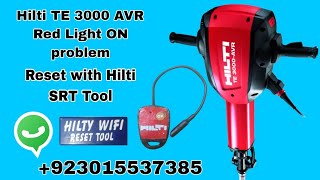 Hilti Service Reset Tool Red Light problemfix Hilti TE 3000 AVR [upl. by Larrad]