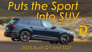 2025 Audi Q7 and SQ7 Put Extra Sport into the SUV Experience automobile [upl. by Ycats]