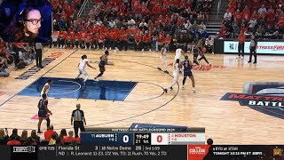 GAME OF THE YEAR  11 Auburn vs 4 Houston Basketball Game Highlights  2024 College Basketball [upl. by Netta]