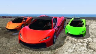 THE MOST POWERFUL RACE GTA 5 Funny Moments [upl. by Annocahs924]