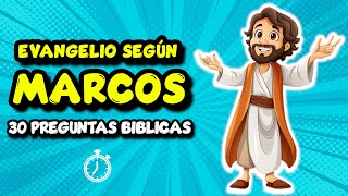 30 PREGUNTAS BIBLICAS SOBRE MARCOS  EVANGELIO SEGUN MARCOS [upl. by Haberman]