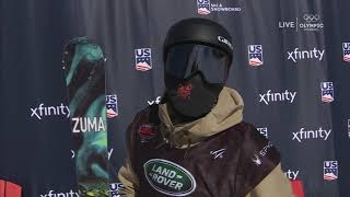 Simon D Artois Run 2 Freeski World Champs Halfpipe Aspen 2021 [upl. by Webber]