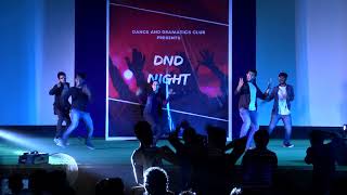 nannu kottakuro thittakuro song dance performance  jagapathi babu  NITW 201819 [upl. by Pros]