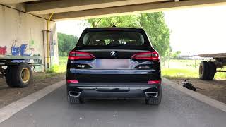 2020 BMW X5 45E  SOUND AND REVS [upl. by Eitsud]