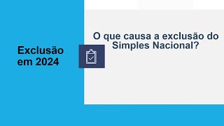 Simples Nacional RECEBENDO O Termo de Exclusão [upl. by Karrie91]