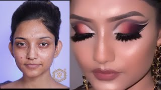 Brush knowledge  Quick Simple and Easy Bridal Makeup tutorial  Long Lasting Makeup [upl. by Atsilac]