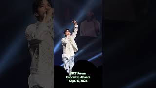 Nct dream concert in Atlanta fan cam 2024 shorts nctdream dreamrun jeno jaemin haechan [upl. by Ardnaet]