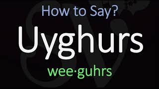 How to Pronounce Uyghurs CORRECTLY Meaning amp Pronunciation [upl. by Byrdie]