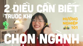 MÌNH ĐÃ CHỌN NGÀNH HỌC NHƯ THẾ NÀO  2 điều duy nhất bạn cần làm để định hướng nghề  MOE ĐI ĐÂU [upl. by Feirahs]