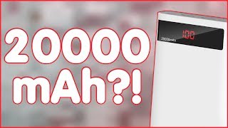 Romoss Sense 6P  РЕАЛЬНО 20000 mAh  ЧЕСТНЫЙ ОБЗОР😎 [upl. by Ateuqirne]