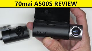 70mai A500S  Budget 2 Channel Dash Cam Review [upl. by Mazurek]