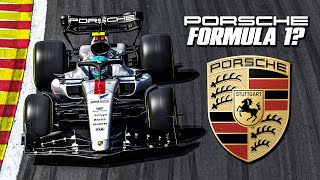 What would a PORSCHE F1 TEAM look like UPDATED Spa Circuit Gameplay [upl. by Theodora124]