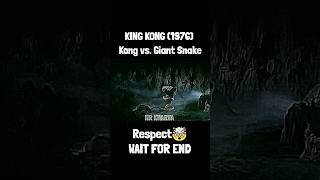 King Kong vs Dynosaur Fight Scene  King Kong Movie shorts [upl. by Atnod477]