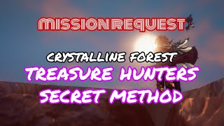 MIR4 CRYSTALLINE FOREST MISSION REQUEST TREASURE HUNTERS SECRET METHOD [upl. by Eelyram]