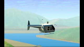 ATrain 5  A列車で行こう5 1996 PowerVR version  Helicopter flight [upl. by Suivatram]