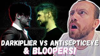 THIS IS CRAZY DARKIPLIER vs ANTISEPTICEYE amp BLOOPERS too REACTION w Logan Paul amp DanTDM [upl. by Conni]