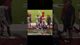 Bro is NOT tryna play football 🤣🔥youtubeshorts footballshorts collegefootball football [upl. by Mila156]