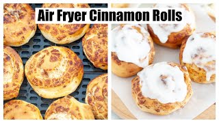 Air Fryer Cinnamon Rolls  Air Fryer Pillsbury Cinnamon Rolls [upl. by Jacquet]