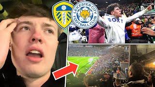 Elland Road ERUPTS As Leeds BEAT Leicester  Leeds Limbs  Leeds United 31 Leicester Matchday Vlog [upl. by Ailisab]