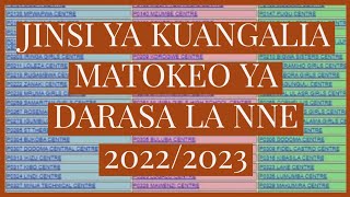 JINSI YA KUANGALIA MATOKEO YA DARASA LA NNE 20222023 [upl. by Itnahsa]