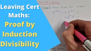 Proof by Induction  Divisibility Proof [upl. by Gathard]