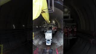 Tunnel progress in the Midlands shorts satisfying engineering [upl. by Areip]