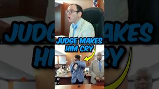 Judge Makes Grown Man CRY for Not Taking Bond Seriously [upl. by Ayatnwahs269]