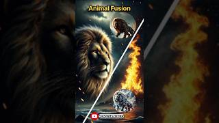 Incredible Lion Fusion😱🔥🦁Amazing creaturesMONSTER AI PETS shorts hybrid [upl. by Grace]