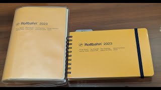 手帳 Rollbahn ロルバーン Diary 2023 2023年版ダイアリー [upl. by Rainger]