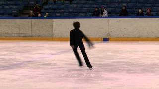 10 Illya SOLOMIN SWE  ISU JGP Tallinn Cup 2013 Junior Men Free Skating [upl. by Ordisi]