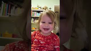 18 Month Old Talking  Speech Delayed Toddler is Building Vocabulary Developmental Milestones [upl. by Edeline]