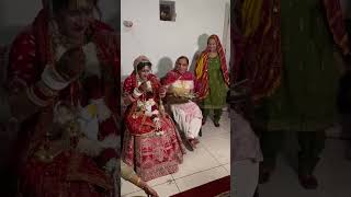 Khichdi khane wali rasam wedding lifeofneelam marriage [upl. by Yrelav]