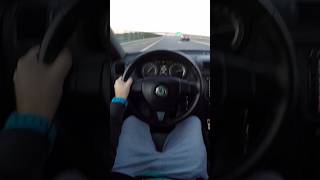 Skoda Octavia MK2 VRS hits Top Speed 🫣 [upl. by Kahler]