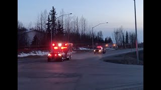 Chugiak Medic 31 amp Brush 34 Responding [upl. by Assiran]