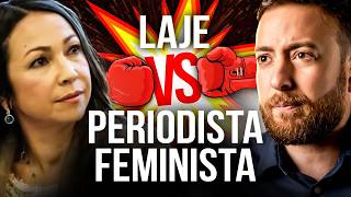 🔥 Volvieron los DEBATES Agustín Laje vs Periodista Feminista [upl. by Cyrie864]